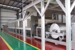 產(chǎn)品用途：鋼帶爐焙燒工業(yè)粉體，規(guī)格：28-1.5米電加熱